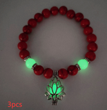 Energy Luminous Lotus Natural Stone Bracelet - TheOutlet™