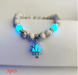 Energy Luminous Lotus Natural Stone Bracelet - TheOutlet™