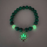 Energy Luminous Lotus Natural Stone Bracelet - TheOutlet™