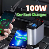 Metal Car Charger 100W - TheOutlet™