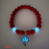 Energy Luminous Lotus Natural Stone Bracelet - TheOutlet™