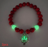 Energy Luminous Lotus Natural Stone Bracelet - TheOutlet™