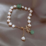 Women Irregular Freshwater Pearl Adjustable Bracelet - TheOutlet™