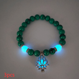 Energy Luminous Lotus Natural Stone Bracelet - TheOutlet™