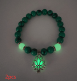 Energy Luminous Lotus Natural Stone Bracelet - TheOutlet™